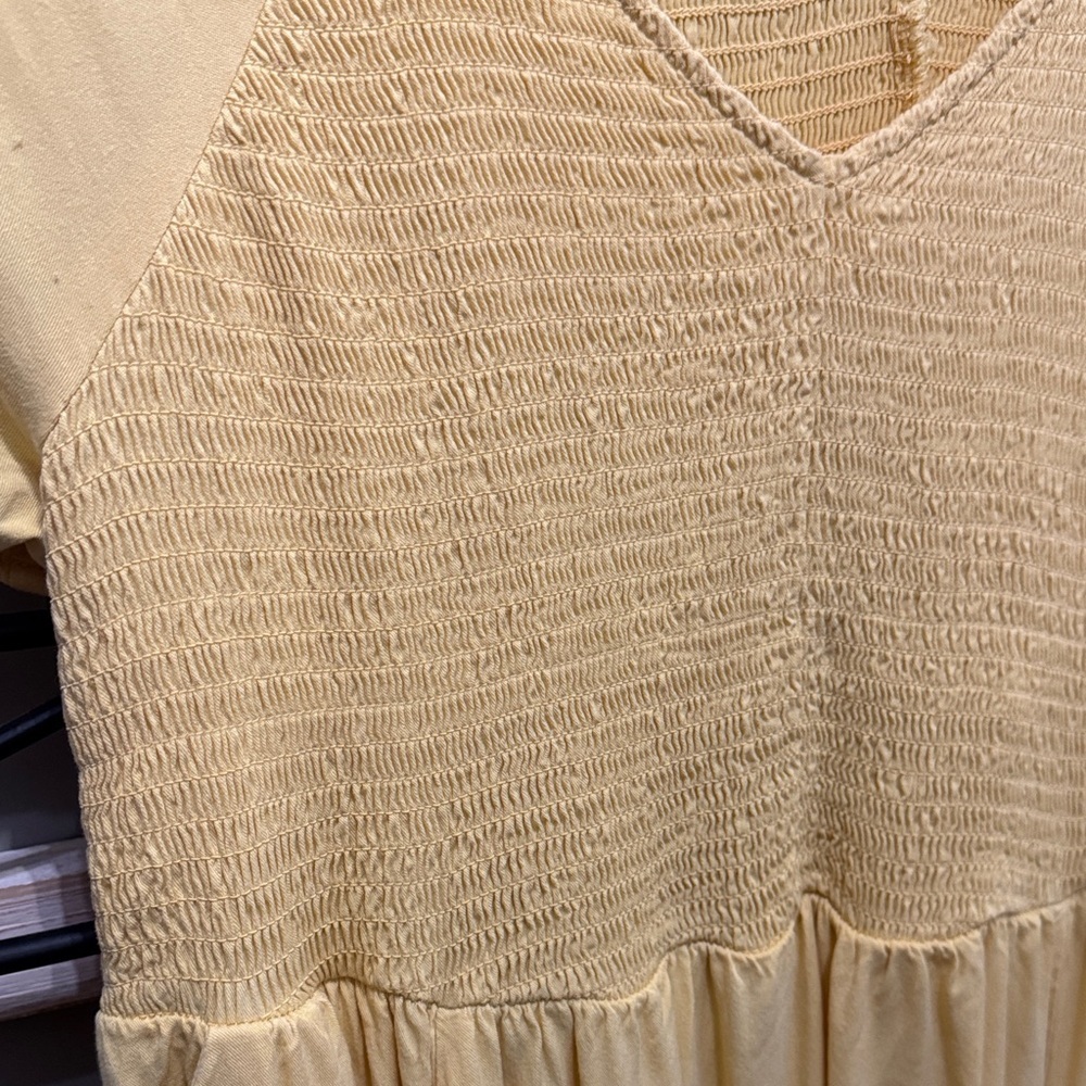 Torrid Sunny Yellow Short Sleeve Dress 3 - Picture 8 of 15